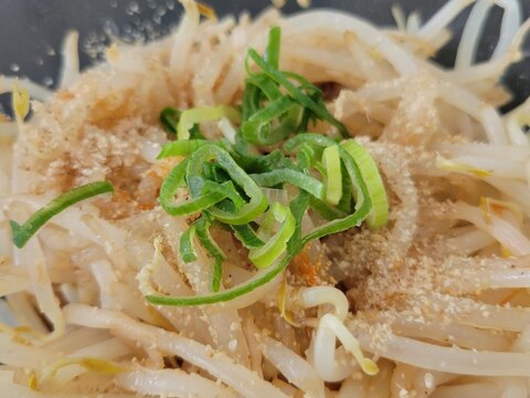 ☆彡5分でできるピリ辛もやし